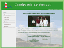 Tablet Screenshot of inselpraxis.de